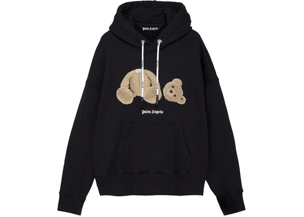 Palm Angels Bear Hoodie Black Multi - Preowned