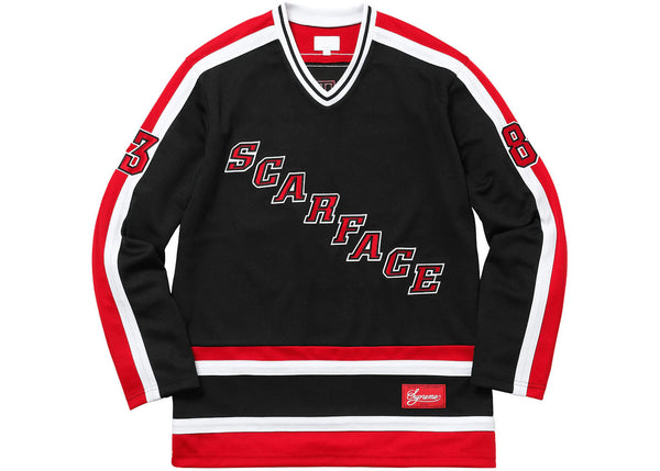 Supreme Scarface Hockey Jersey Black - Preowned