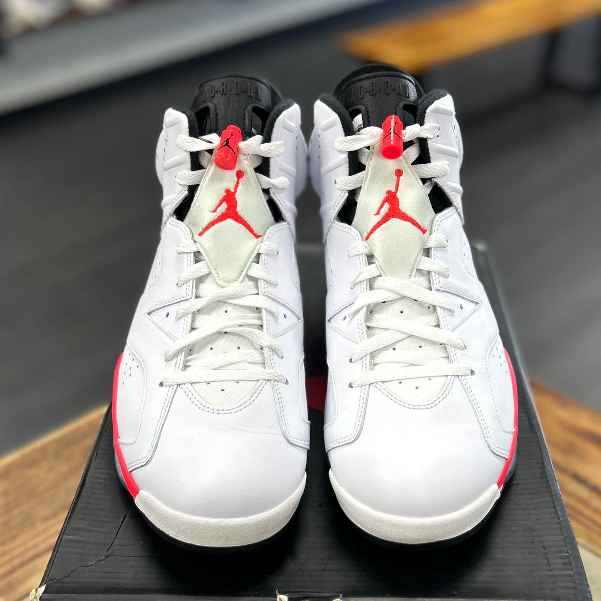 Jordan 6 Retro Infrared White (2014) - Preowned