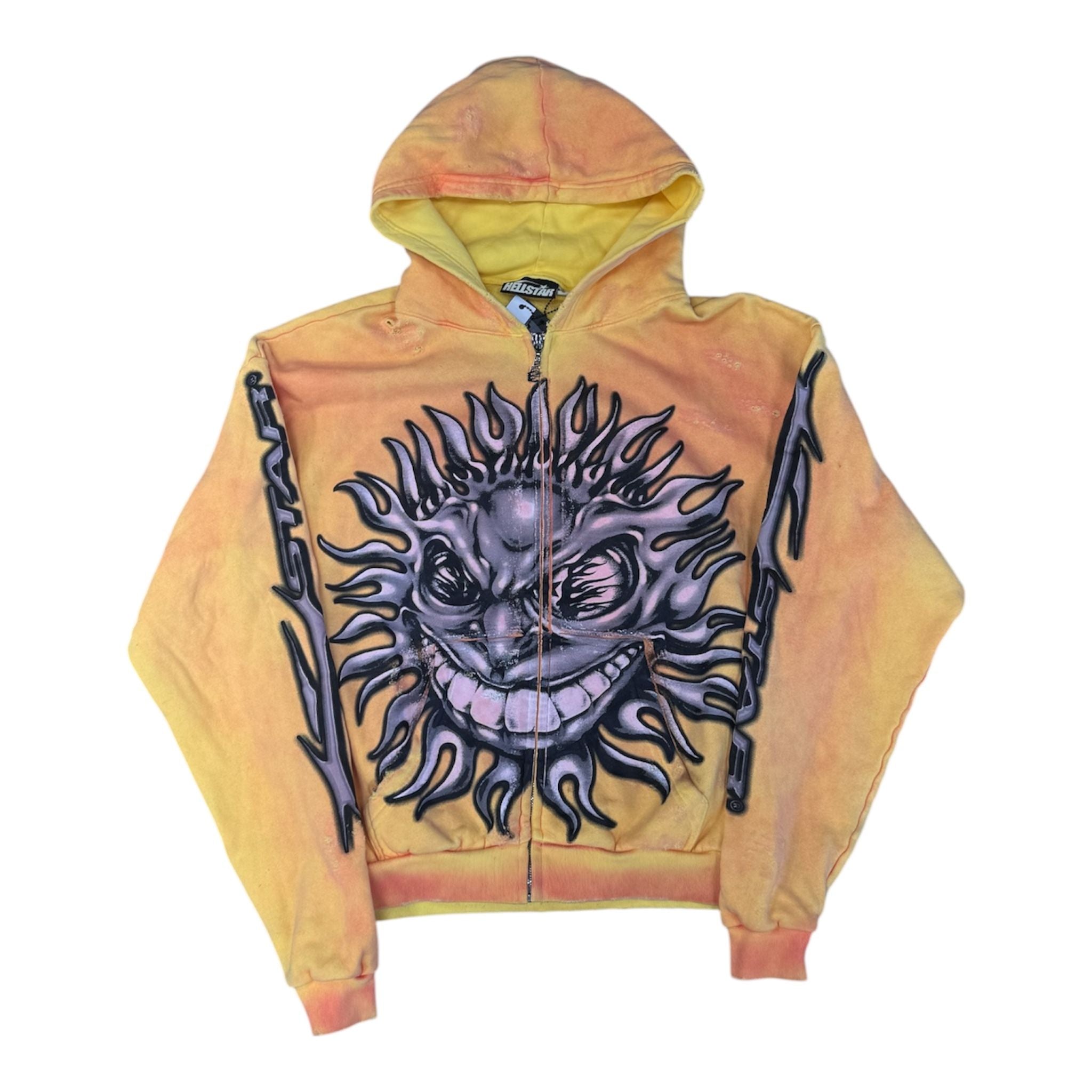 Hellstar Sun Zip-Up Orange - Preowned