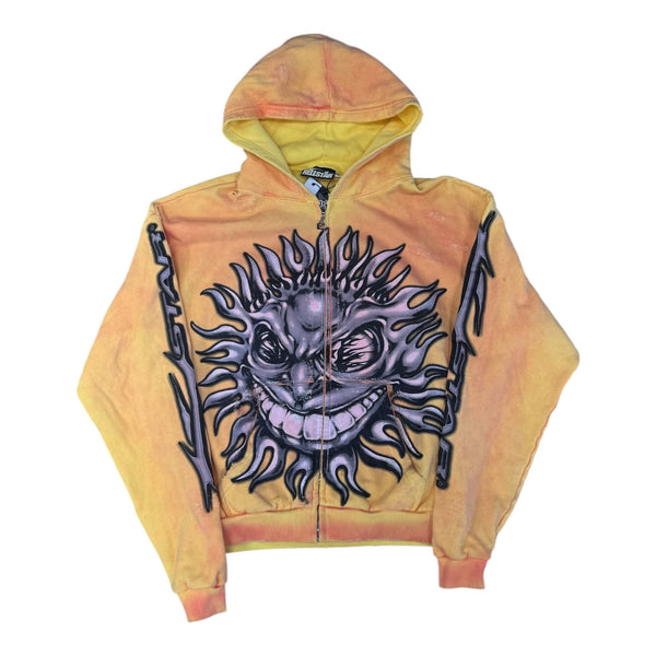 Hellstar Sun Zip-Up Orange - Preowned