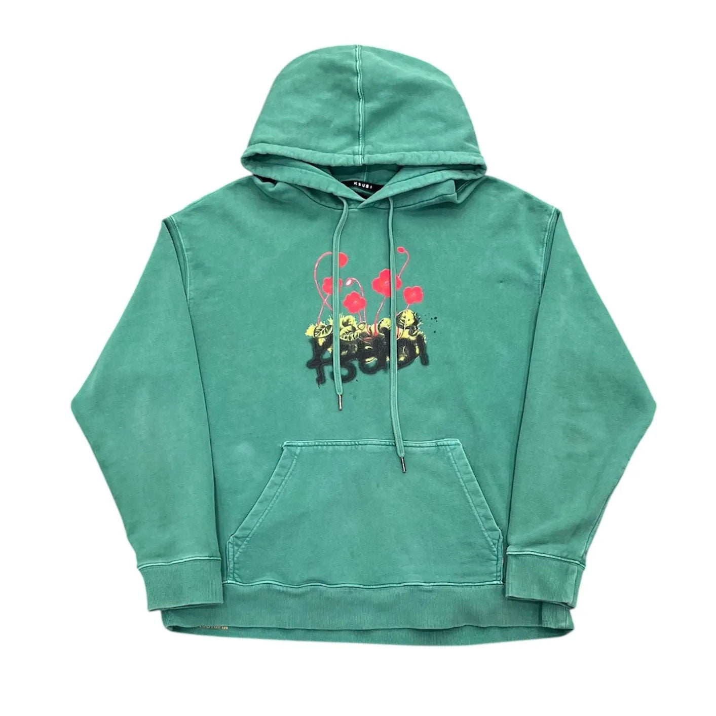 Ksubi Grass Cutter Biggie Hoodie (Greenout) - Preowned