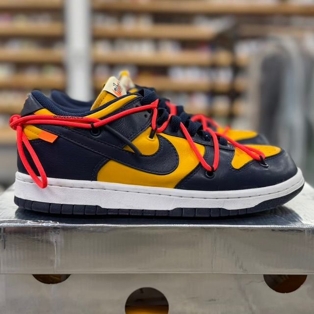 Nike Dunk Low Off-White University Gold - Preowned