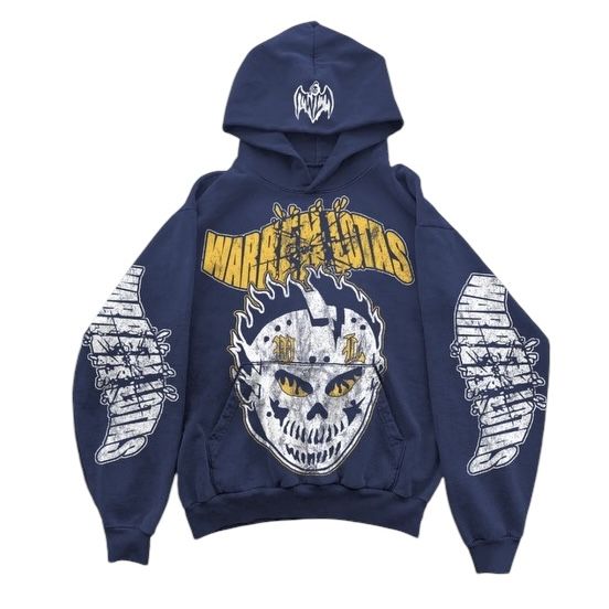 Warren Lotas Fiery Glare Hoodie (Navy)