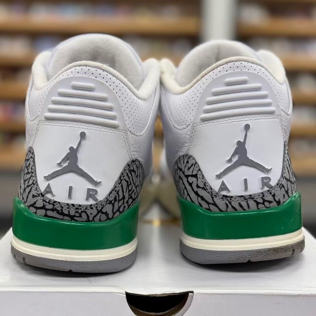 Jordan 3 Retro Lucky Green (Women's) - Preowned