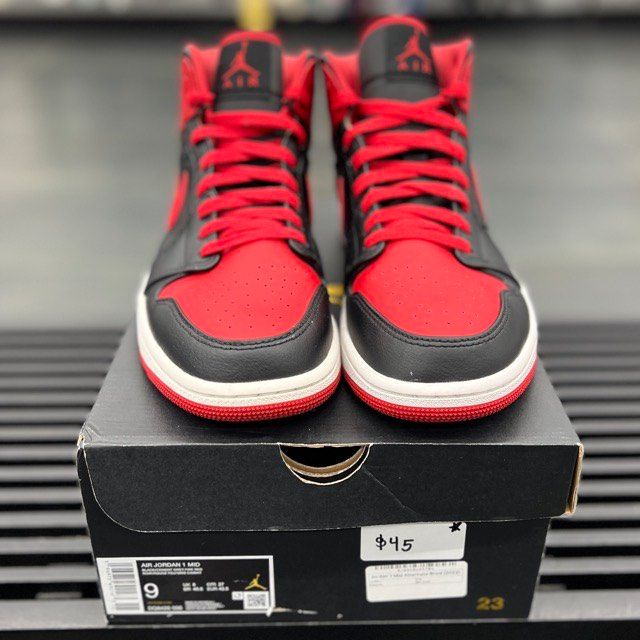 Jordan 1 Mid Alternate Bred (2022) - Preowned