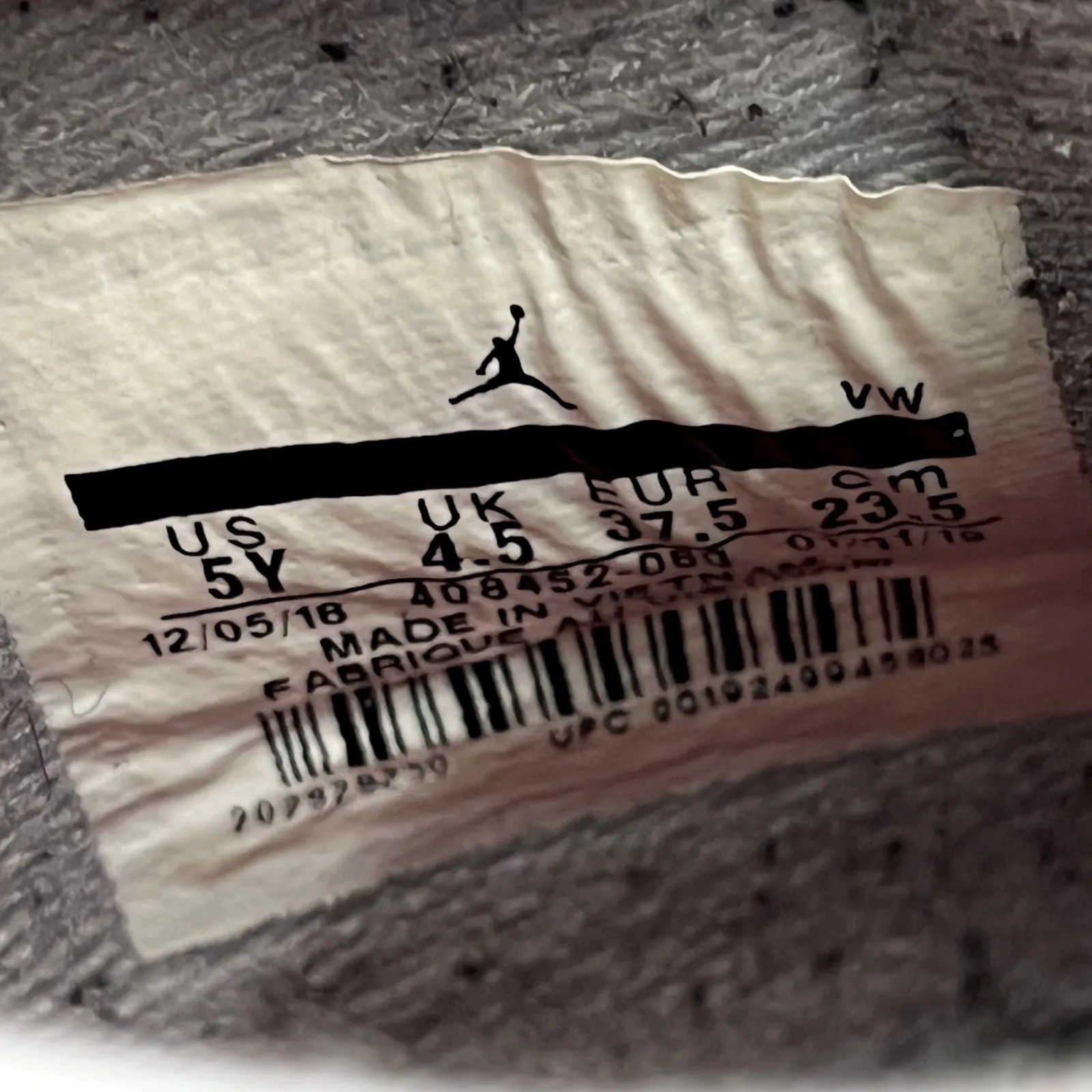Jordan 4 Retro Bred (2019) (GS) - Preowned