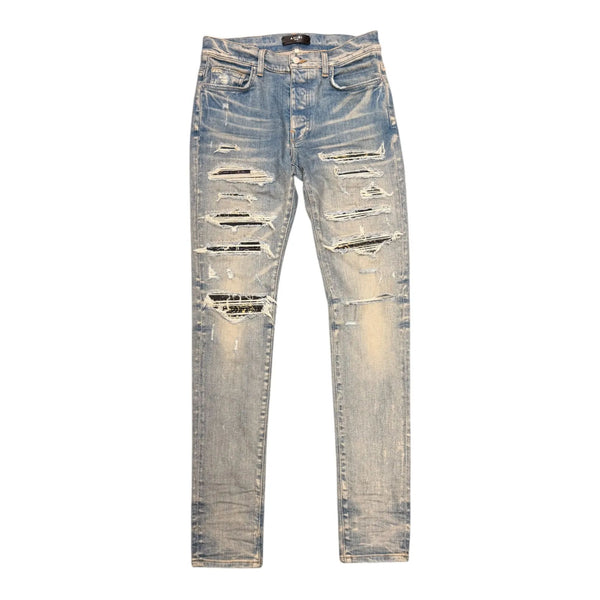 Amiri MX1 Rainbow Thrasher Jean (Clay Indigo) - Preowned