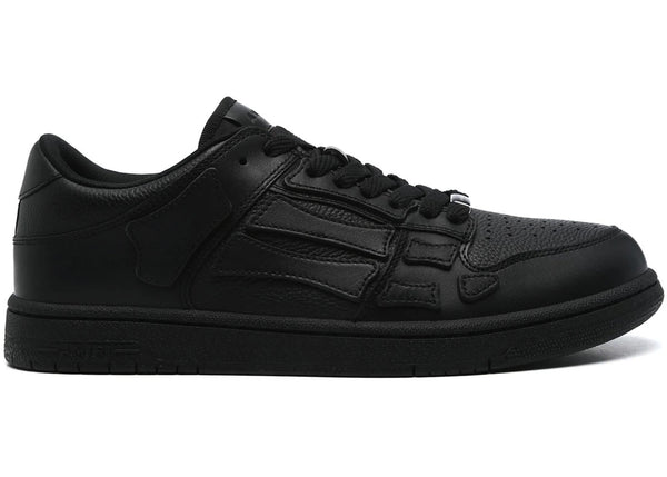 AMIRI Skel Top Low Triple Black