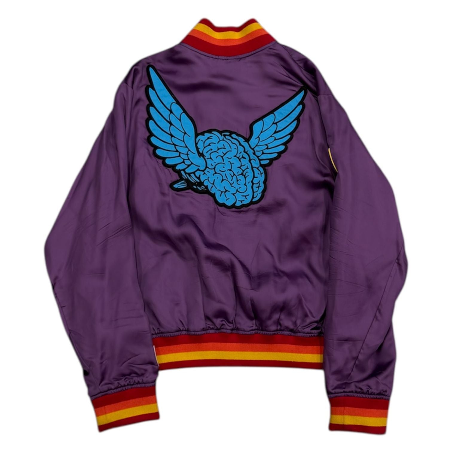 Gallery Dept varsity Jacket (Purple) - Preowned