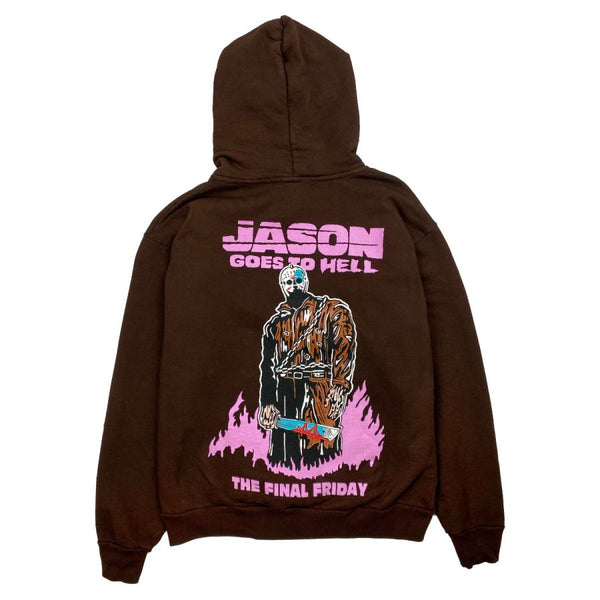 Warren Lotas Jason Goes To Hell Hoodie (Brown)