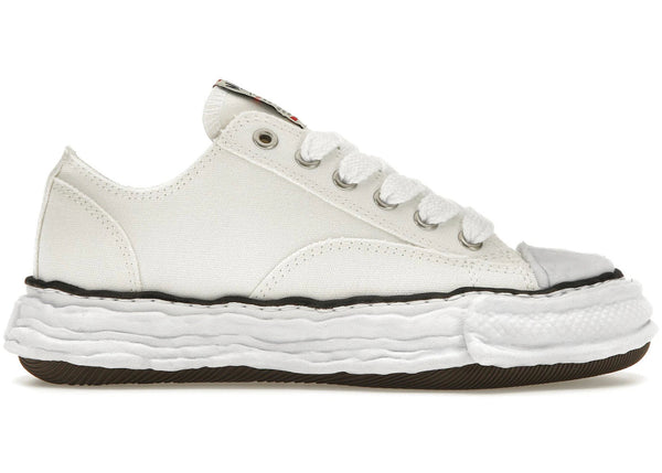 Maison Mihara Yasuhiro Peterson 23 OG Sole Canvas Low White - Preowned