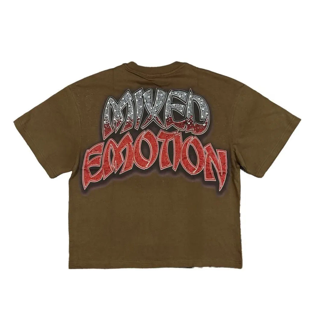 Mixed Emotion Apocalypse Tee (Brown) - Preowned