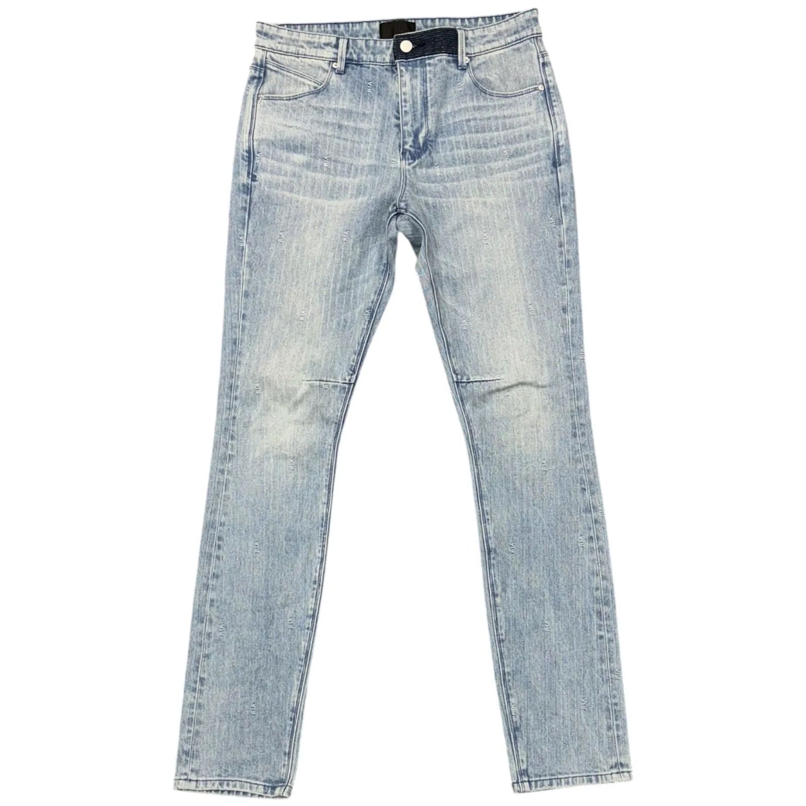 RTA Bryant Skinny Jean (Blue Pinstripe) - Preowned