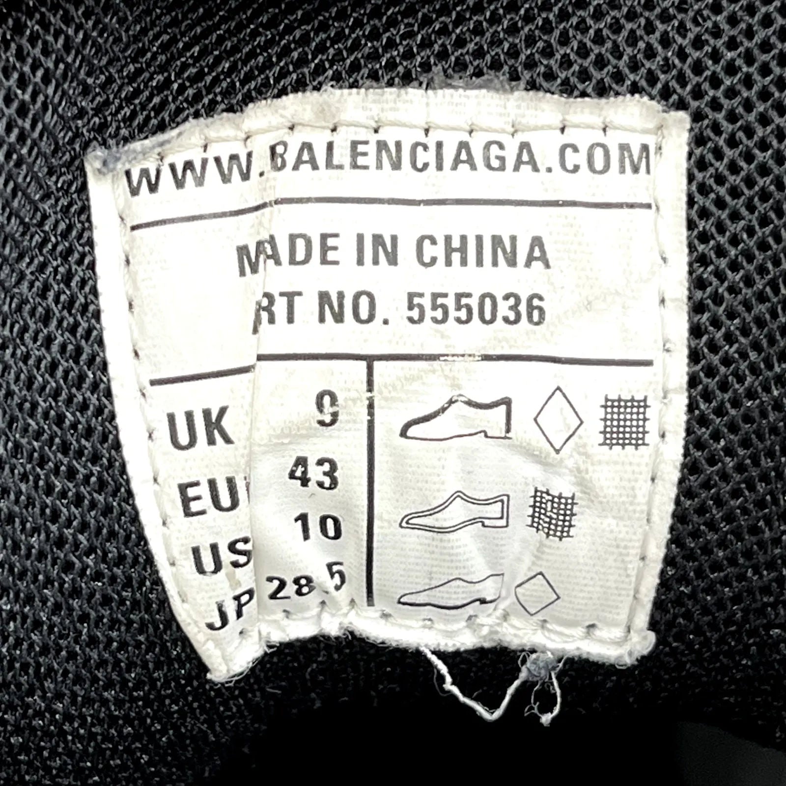 Balenciaga Track LED Black - Preowned