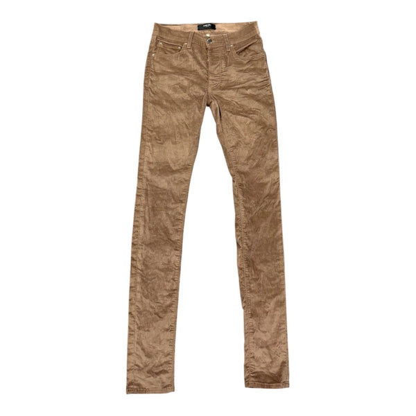 Amiri Stack Skinny Fit Velvet (Neutral) - Preowned