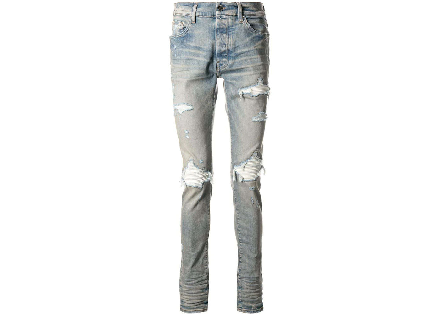 AMIRI Ultra Suede Denim Jeans Indigo - Preowned