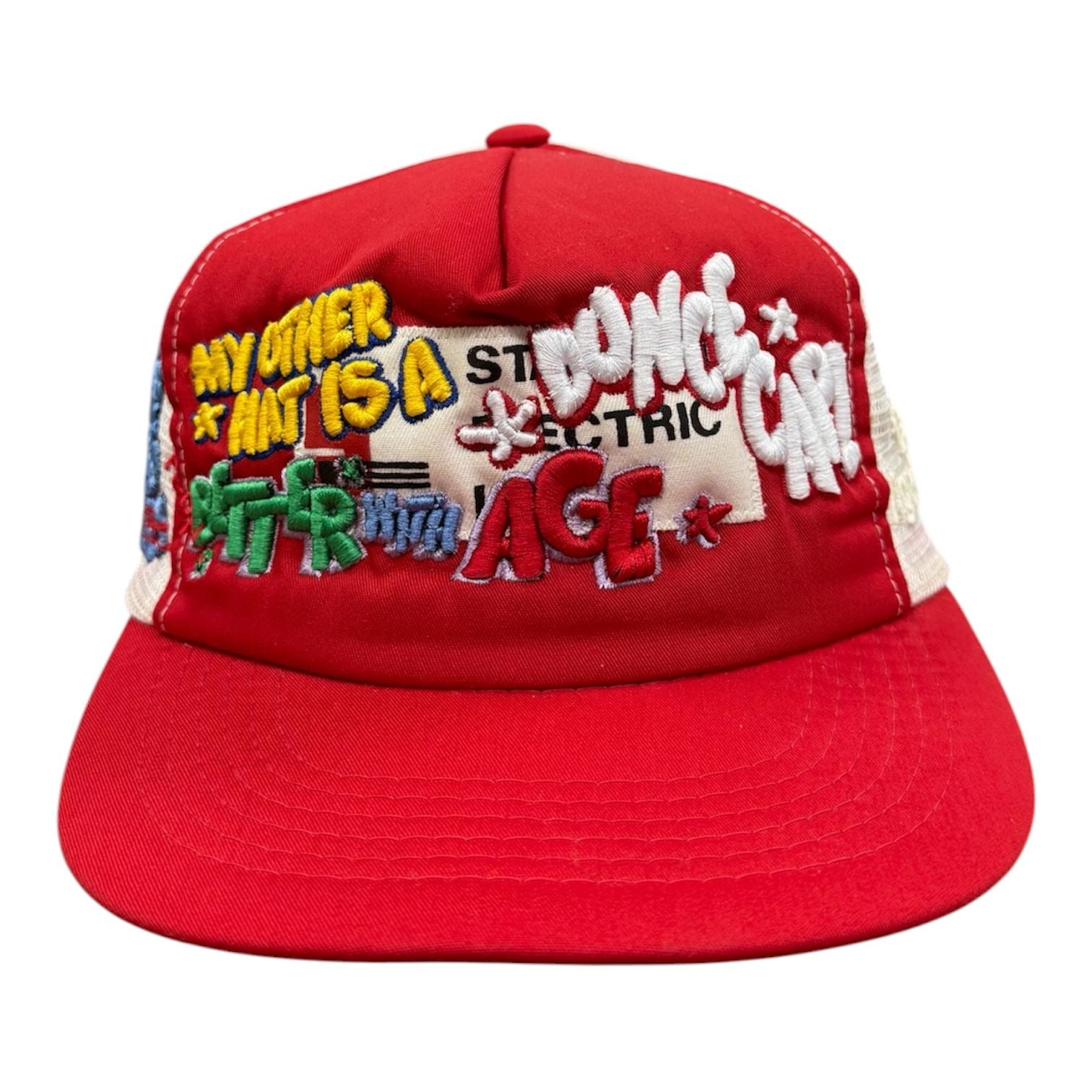 Better With Age Dunce Vintage Hat (Red)