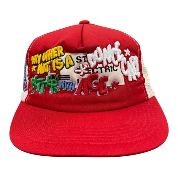 Better With Age Dunce Vintage Hat (Red)