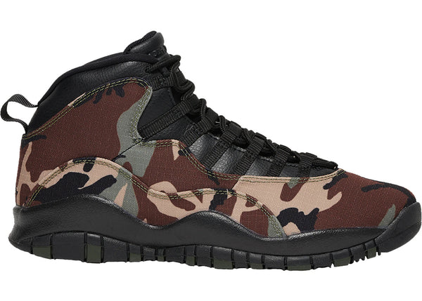 Jordan 10 Retro Woodland Camo - Preowned