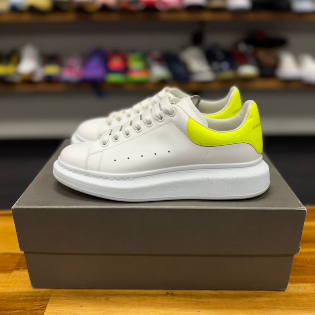 Alexander Mcqueen White/Highlighter Yellow - Preowned