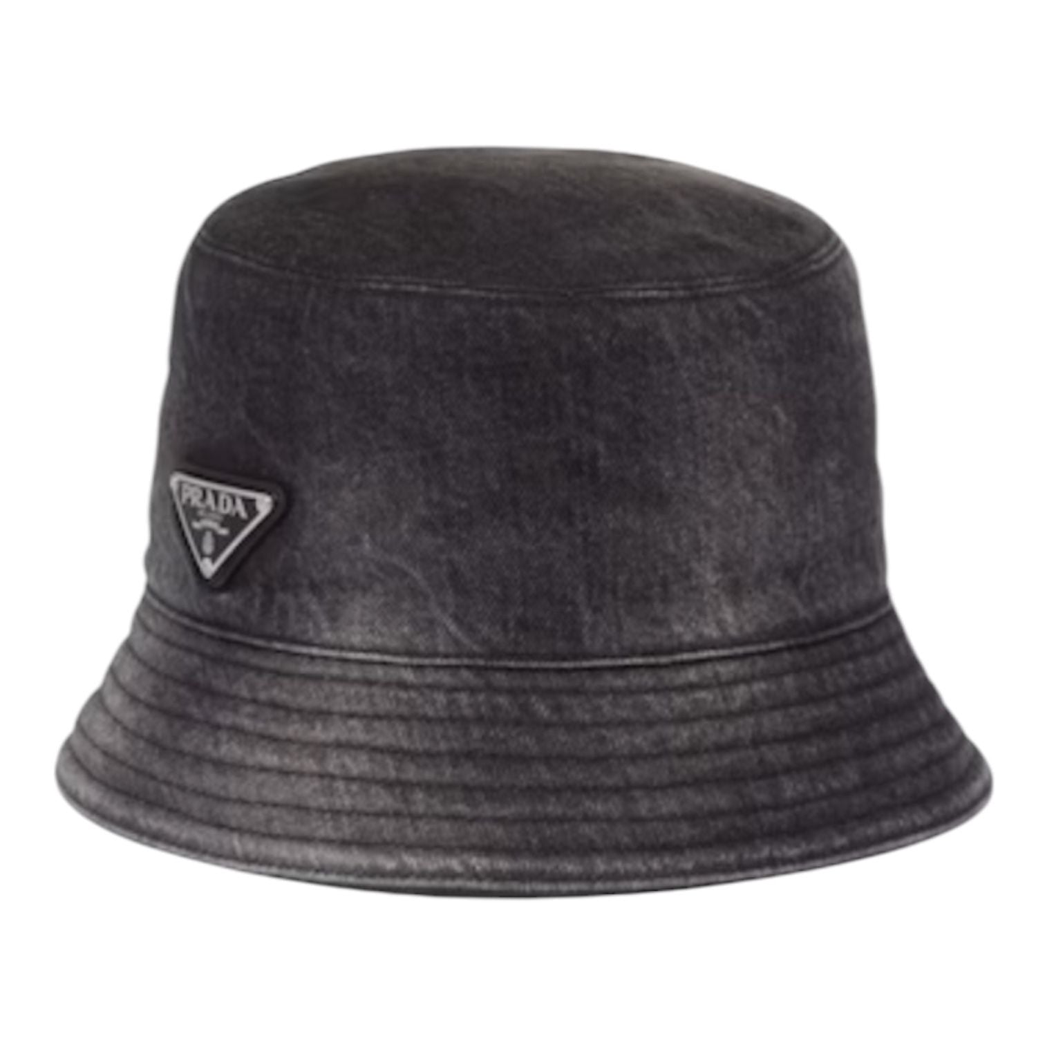 Prada Denim Bucket Hat (Black)