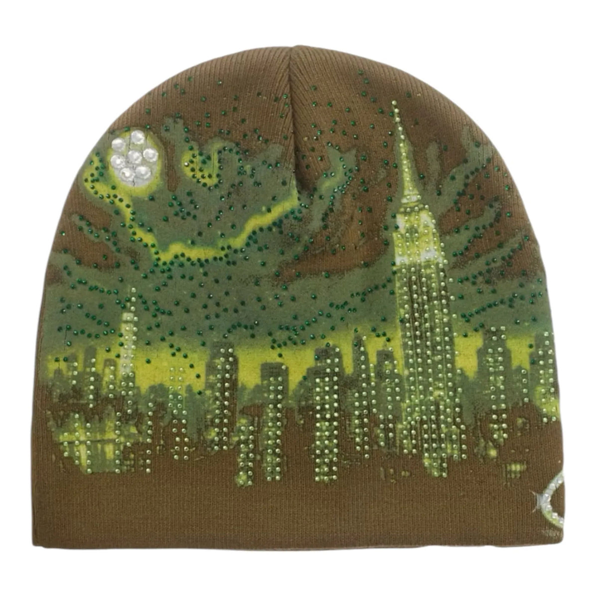 Supreme Cityscape Beanie Green