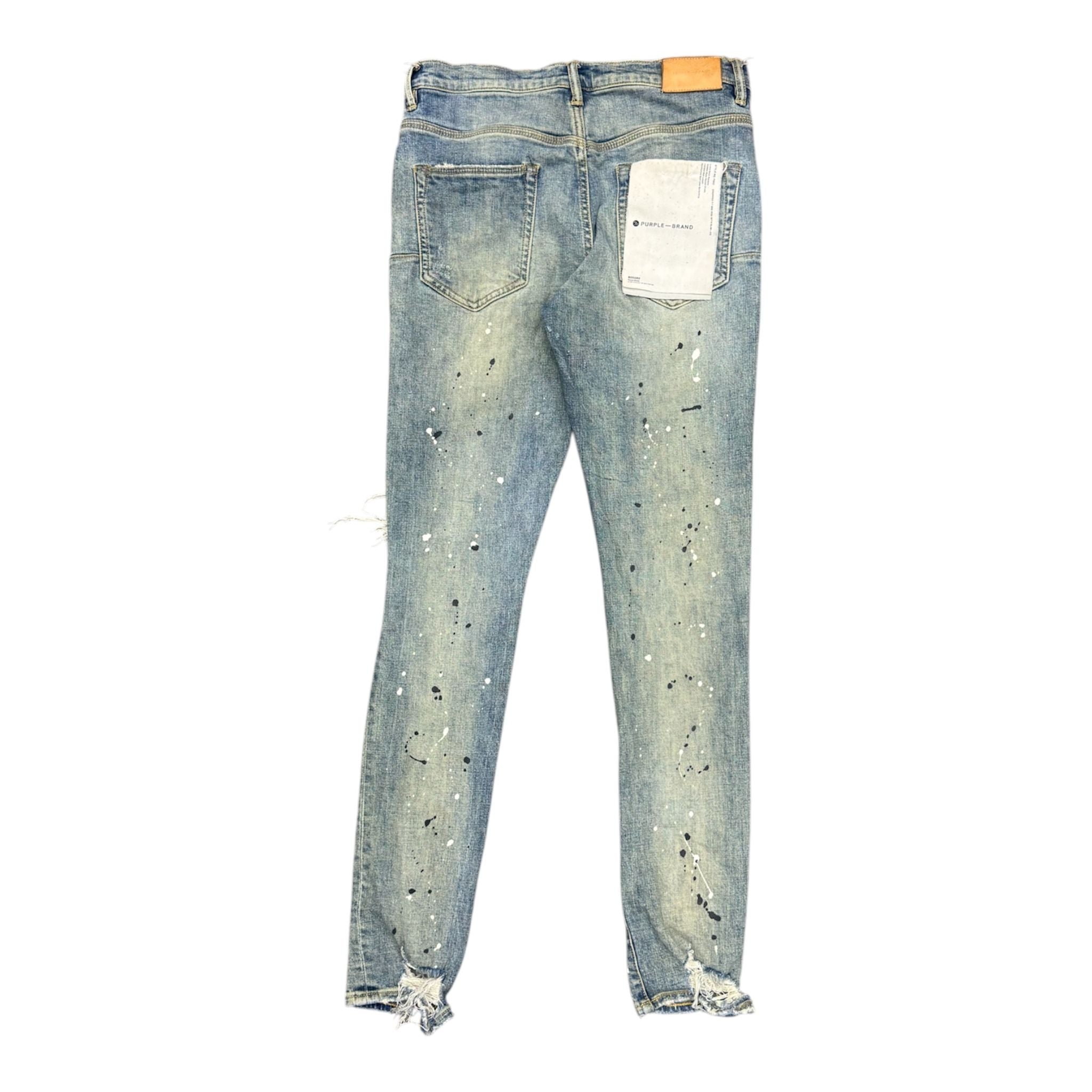 Purple Brand Oil Repair Denim (Indigo) - Preowned