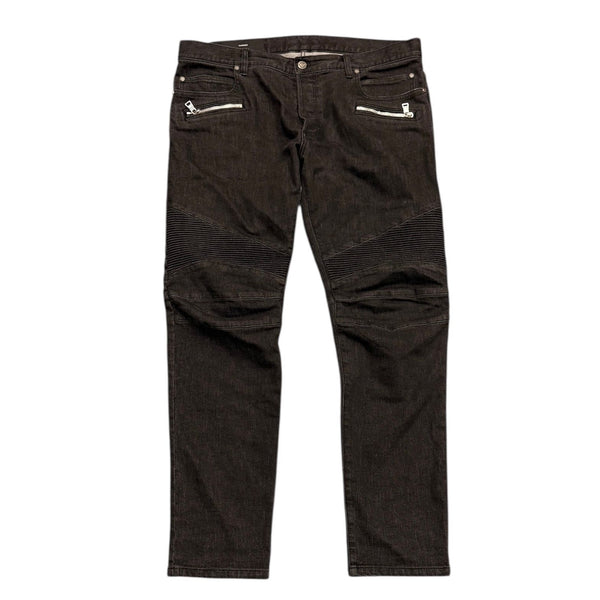 Balmain Biker Jean (Black) - Preowned