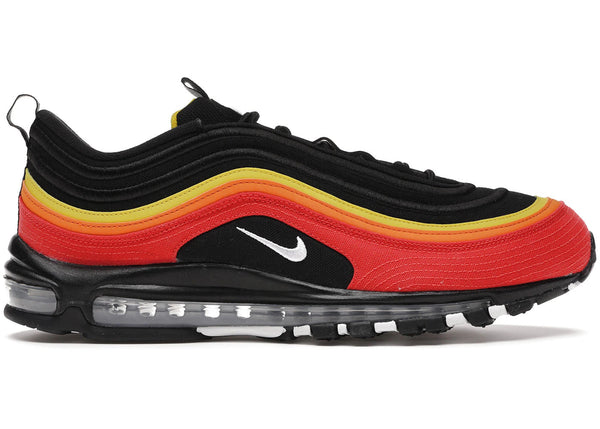Nike Air Max 97 Black Chile Red Magma Orange - Preowned