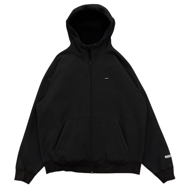 Supreme WINDSTOPPER Zip Up Hooded Sweatshirt (FW22) (Black) - Preowned