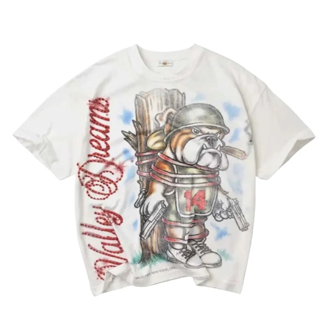Vale Forever Bling Dog of War Tee (White)