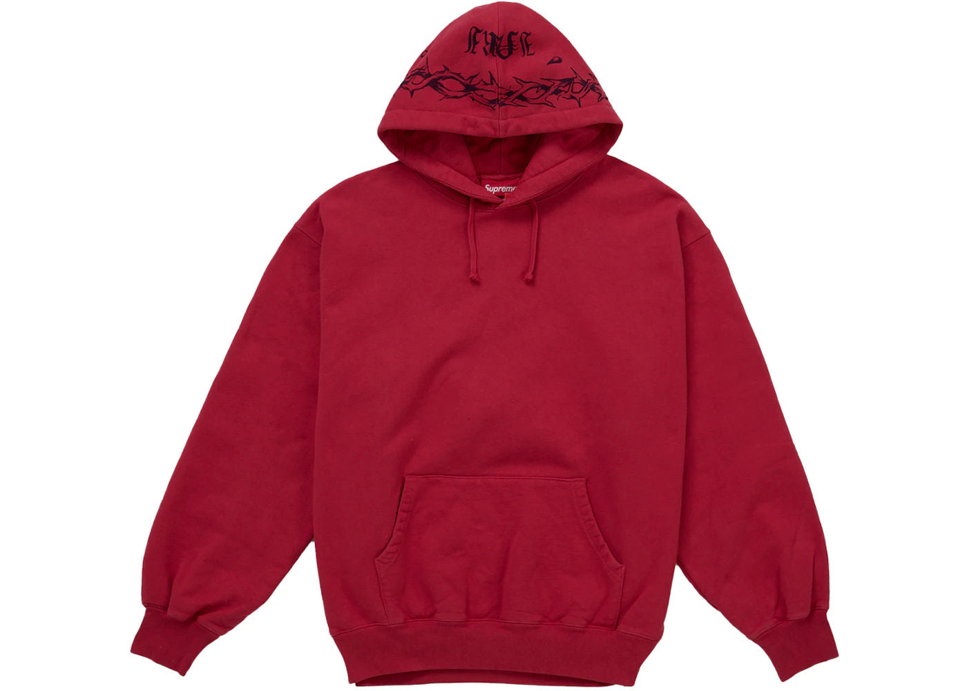 Supreme Forever Hooded Sweatshirt Red