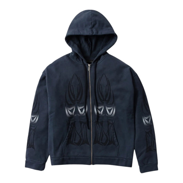 Who Decides War Winged Zip Up (Coal)