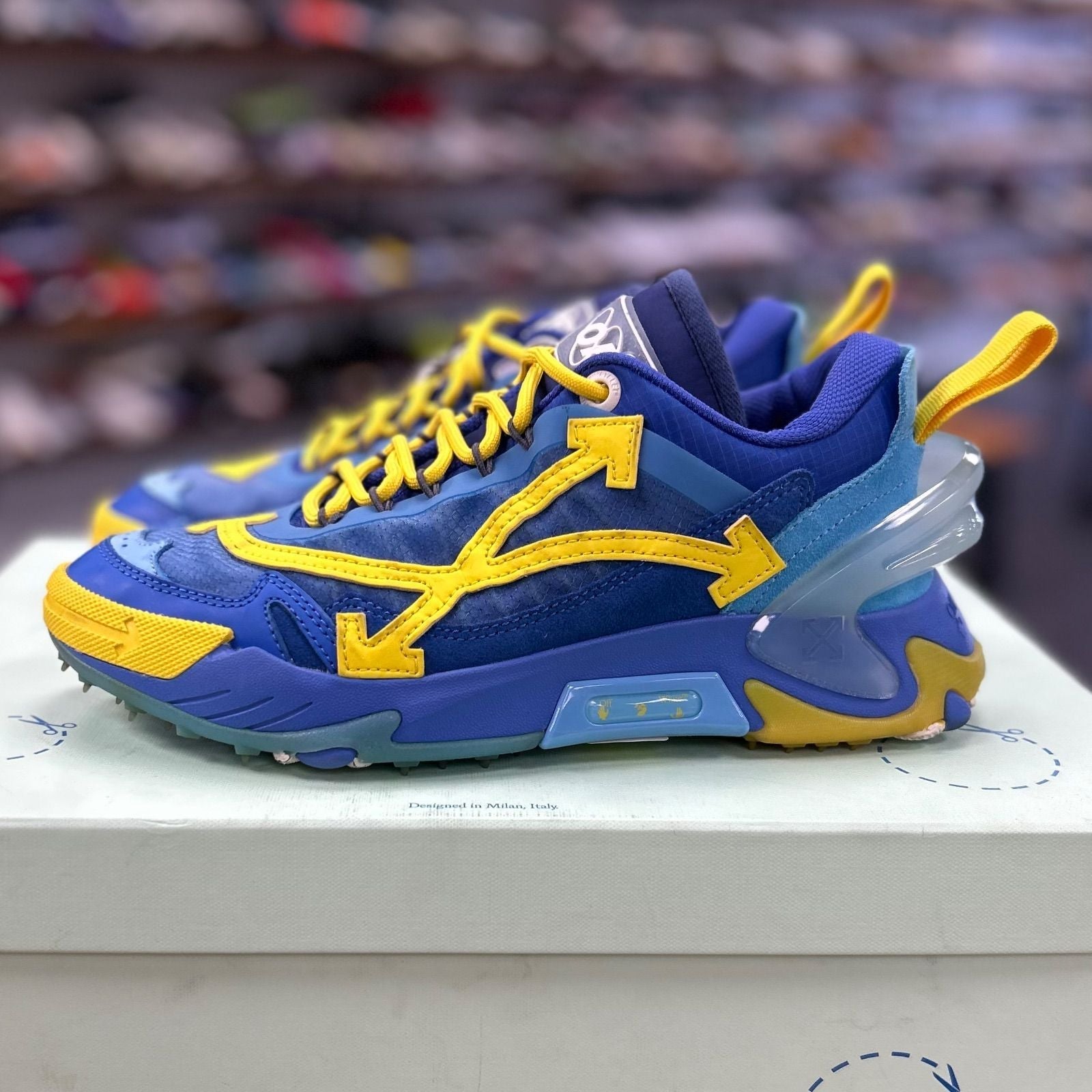 Off-White Odsy-2000 Blue Yellow - Preowned