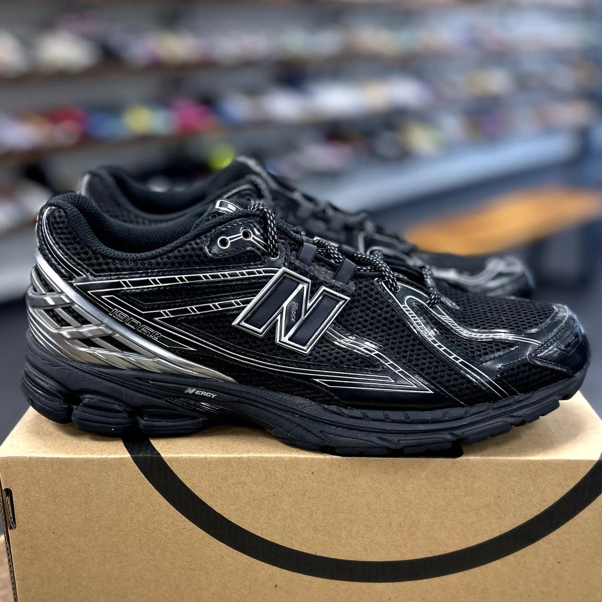 New Balance 1906R Black Silver - Preowned