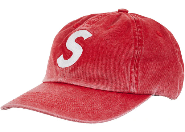 Supreme Pigment Print S Logo 6-Panel (FW23) Red - Preowned
