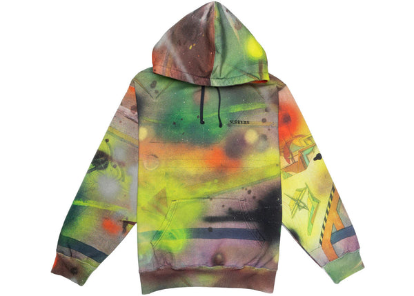 Supreme Rammellzee Hooded Sweatshirt Multicolor