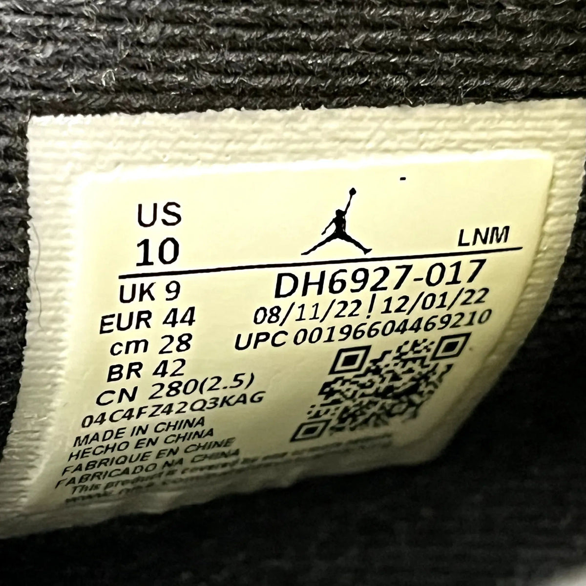 Jordan 4 Retro Thunder (2023) - Preowned
