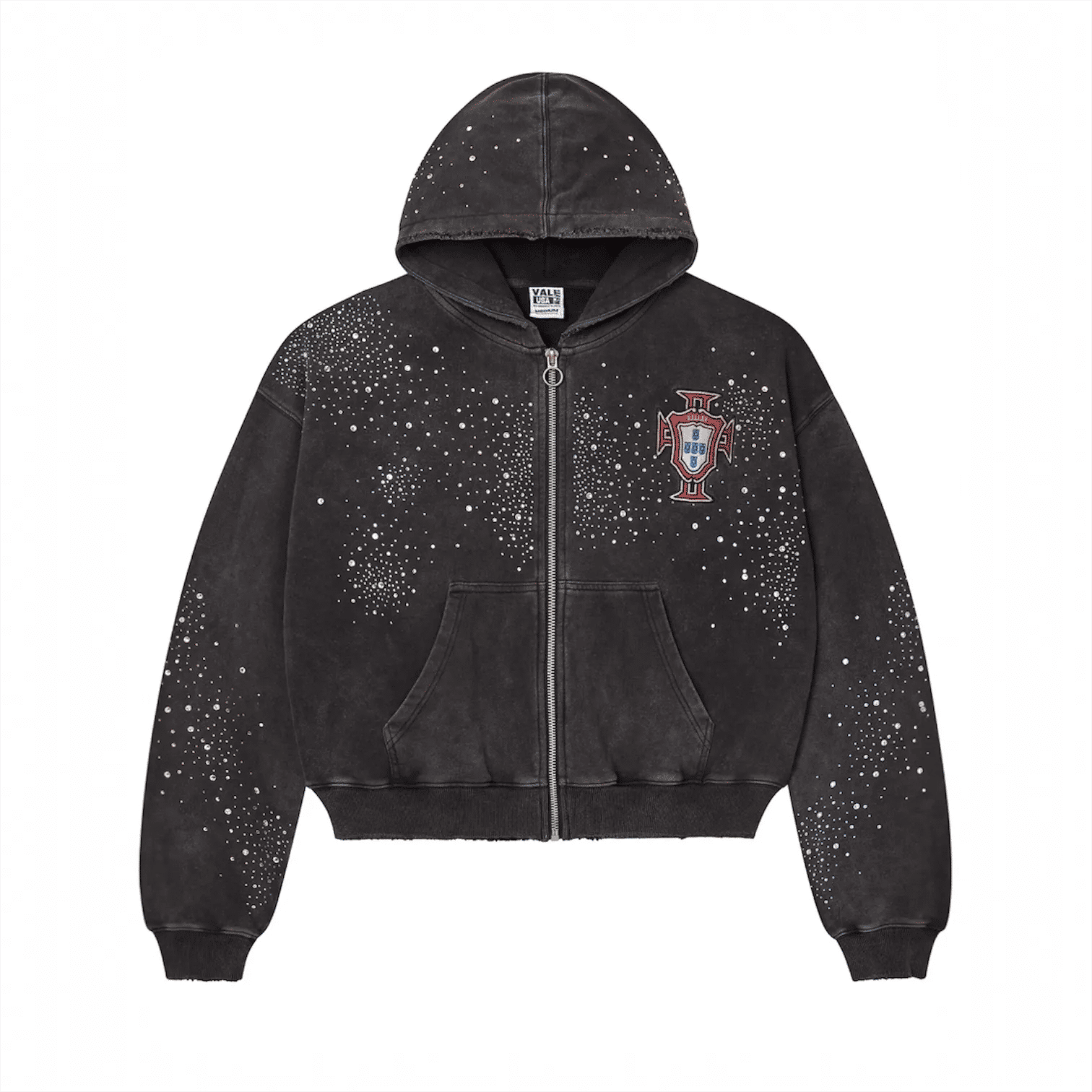 Vale Forever Pluto Clustered Zip Hoodie
