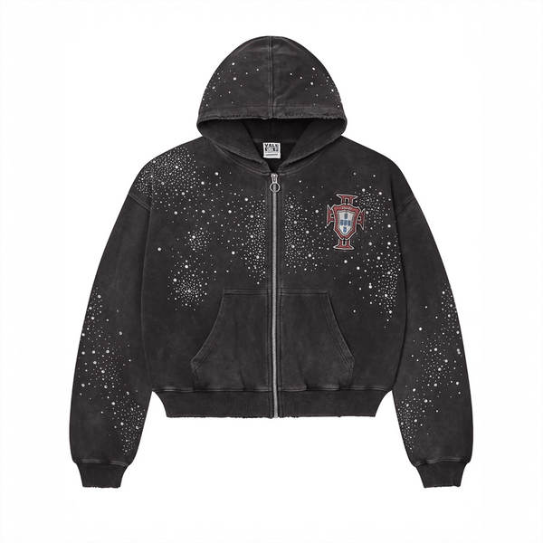Vale Forever Pluto Clustered Zip Hoodie
