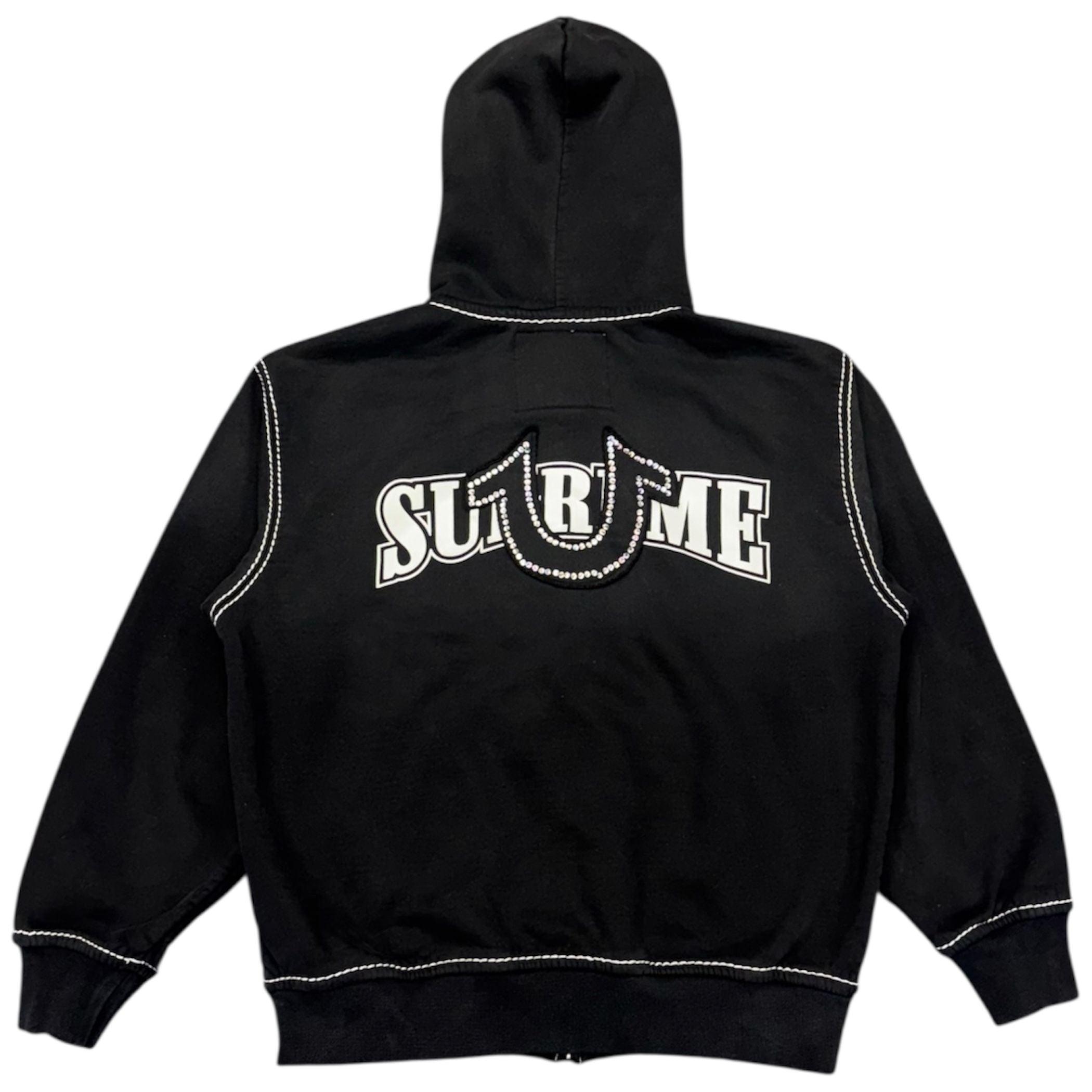 Supreme True Religion Zip-Up Sweatsuit FW22 (Black) - Preowned