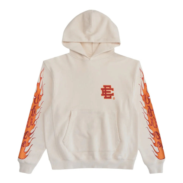Eric Emanuel Basic Flame Hoodie (Cream)