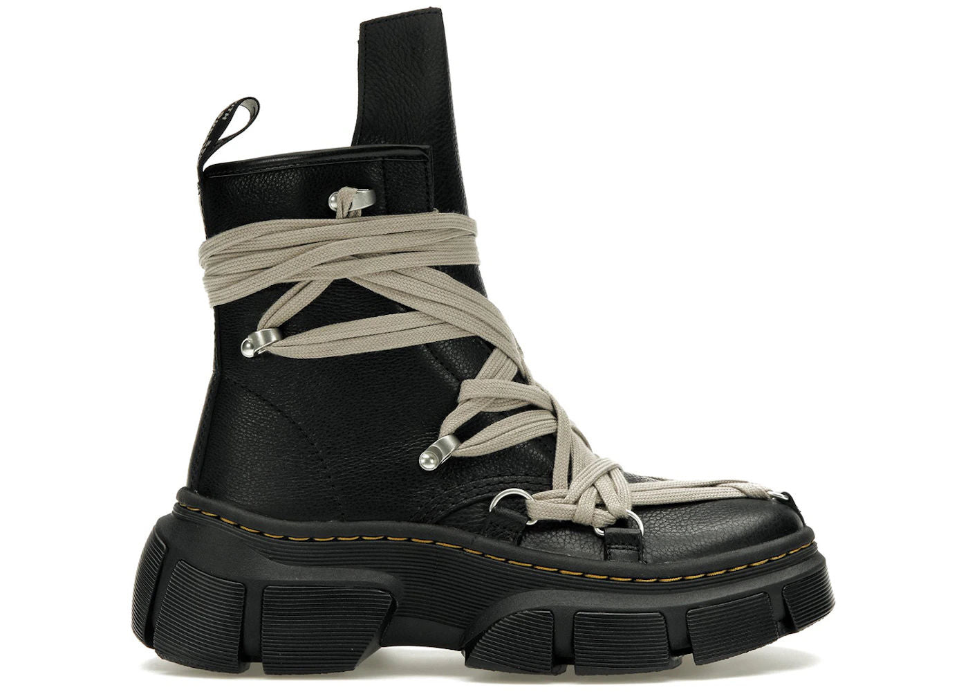 Dr. Martens 1460 DMXL Mega Lace Boot Rick Owens Black - Preowned