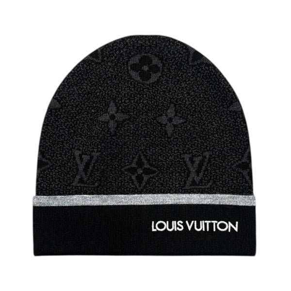 Louis Vuitton My Monogram Eclipse Beanie (Black)
