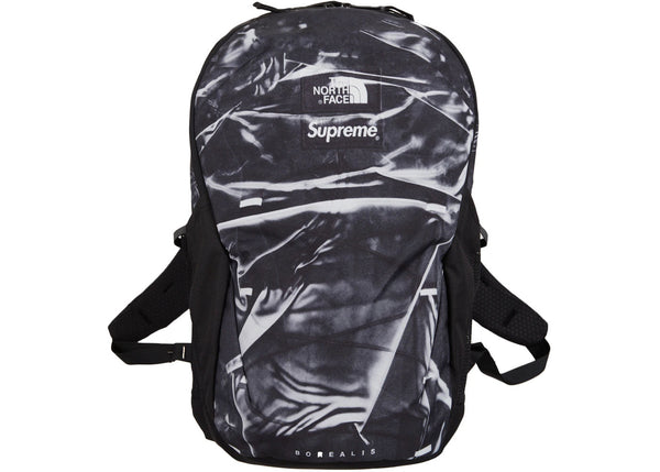 Supreme The North Face Printed Borealis Trompe L'oeil Backpack Black