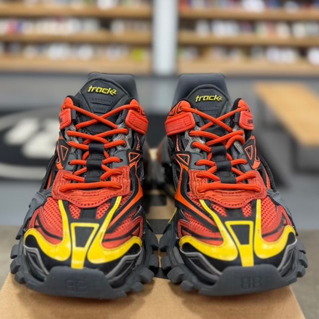 Balenciaga Track.2 (Orange/Black) - Preowned