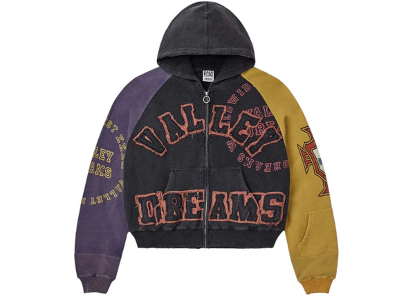 Vale Forever Crest Zip Up Hoodie Multicolor - Preowned
