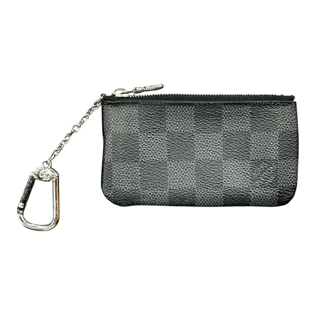 Louis Vuitton Monochrrome Coin Pouch (Black) - Preowned
