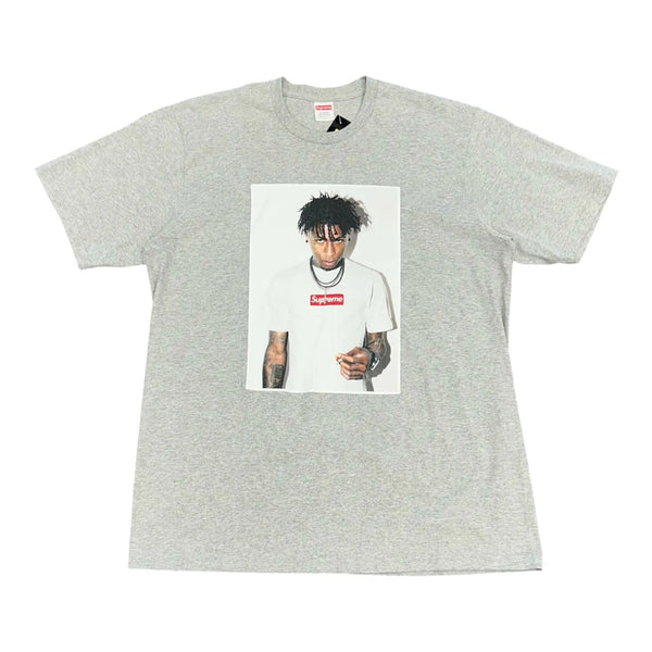 Supreme NBA Youngboy Tee Heather Grey - Preowned